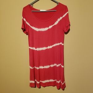 Heart & Hips Tie Dye Dress Large
